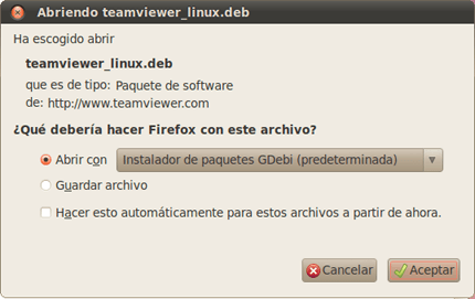 AjpdSoft Instalar TeamViewer en Linux para control remoto a equipos Windows  Linux