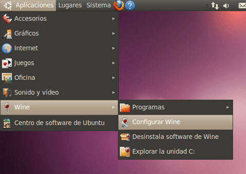 AjpdSoft Configurar Wine en GNU Linux Ubuntu 10.04