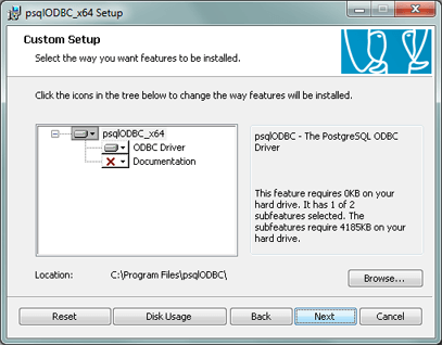 AjpdSoft Instalar driver ODBC de PostgreSQL en Microsoft Windows 7